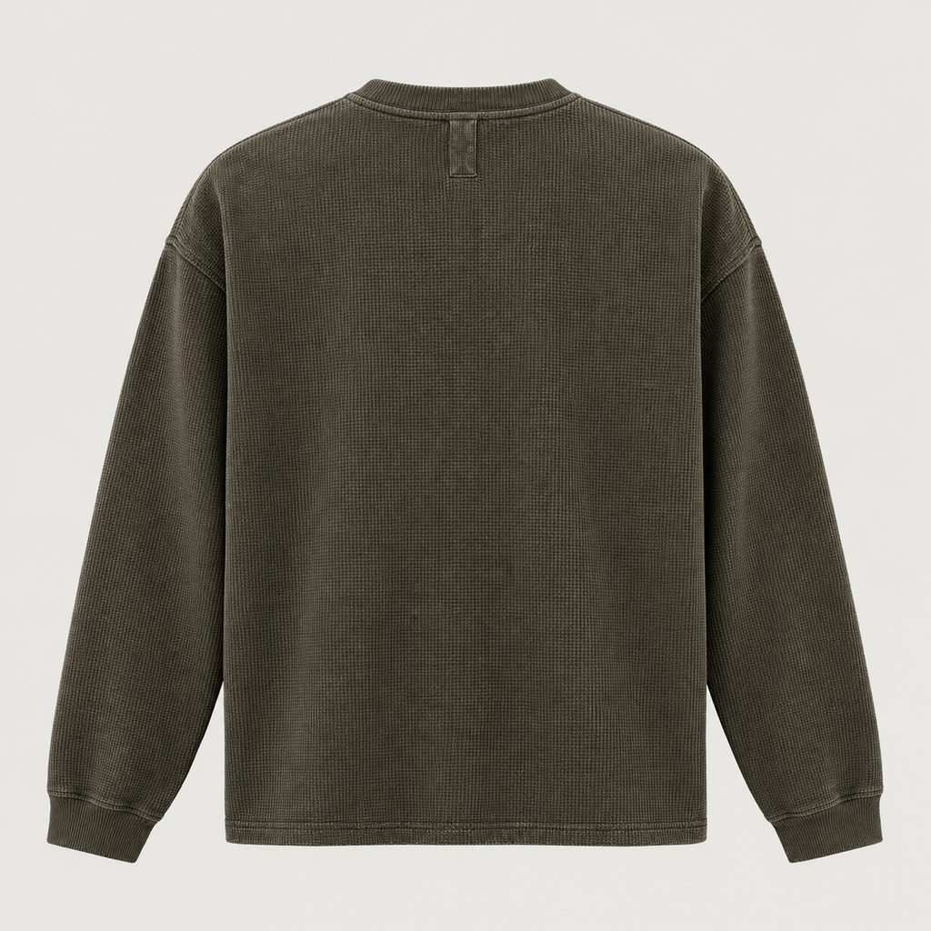 THECMKORIGINALS Lineage Long-Sleeve Waffle Henley
