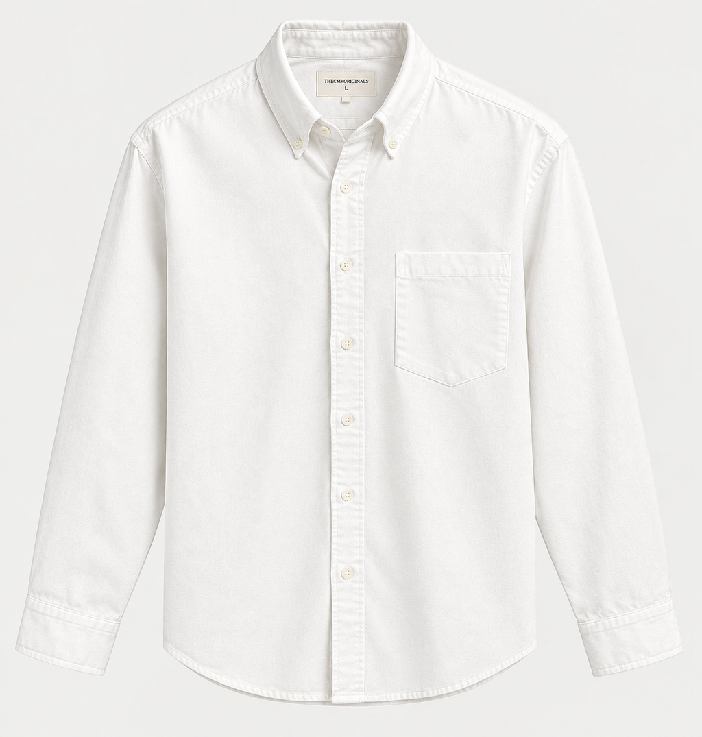 THECMKORIGINALS Blueprint Button-Down Oxford Shirt