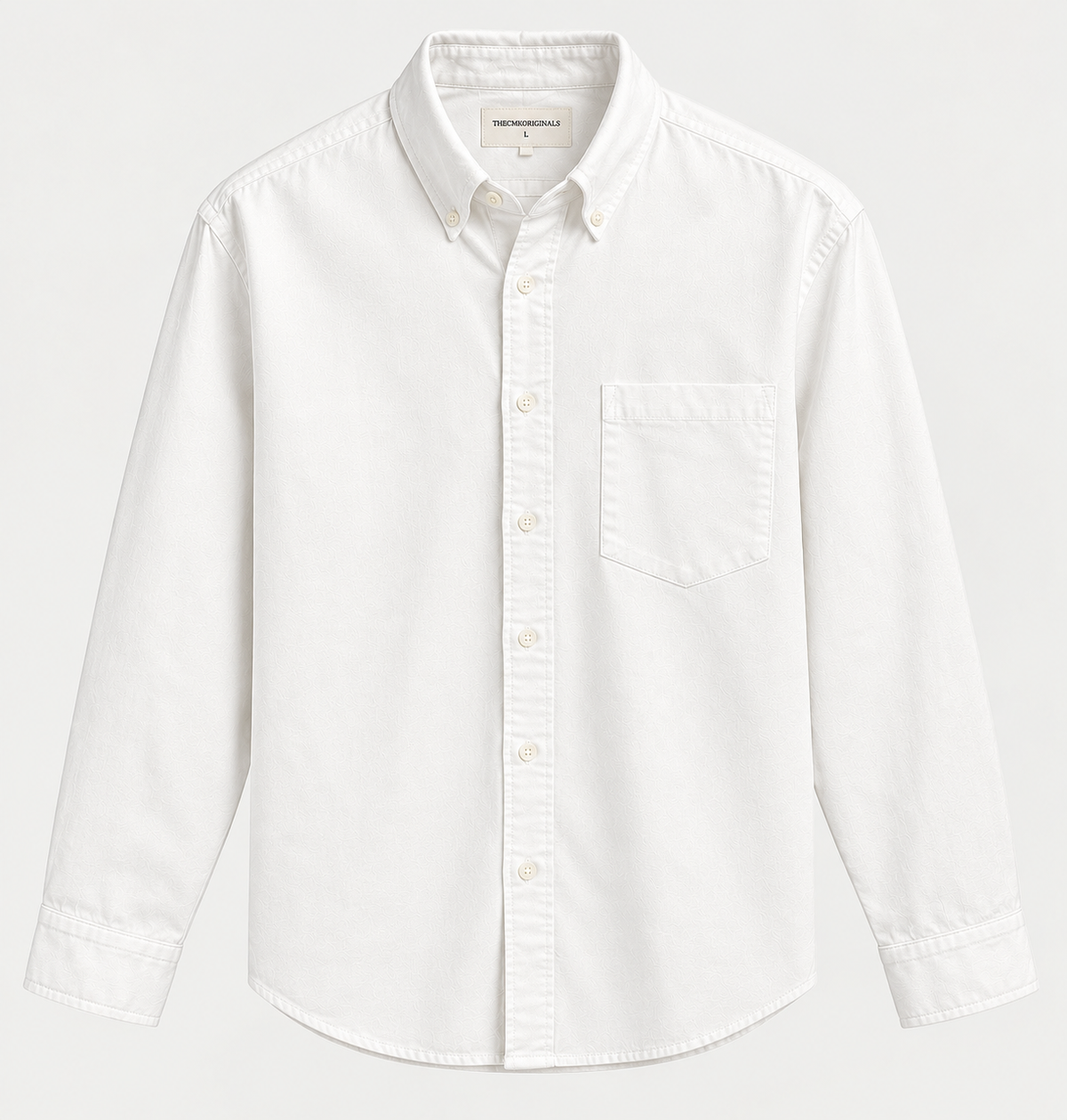 THECMKORIGINALS Blueprint Button-Down Oxford Shirt