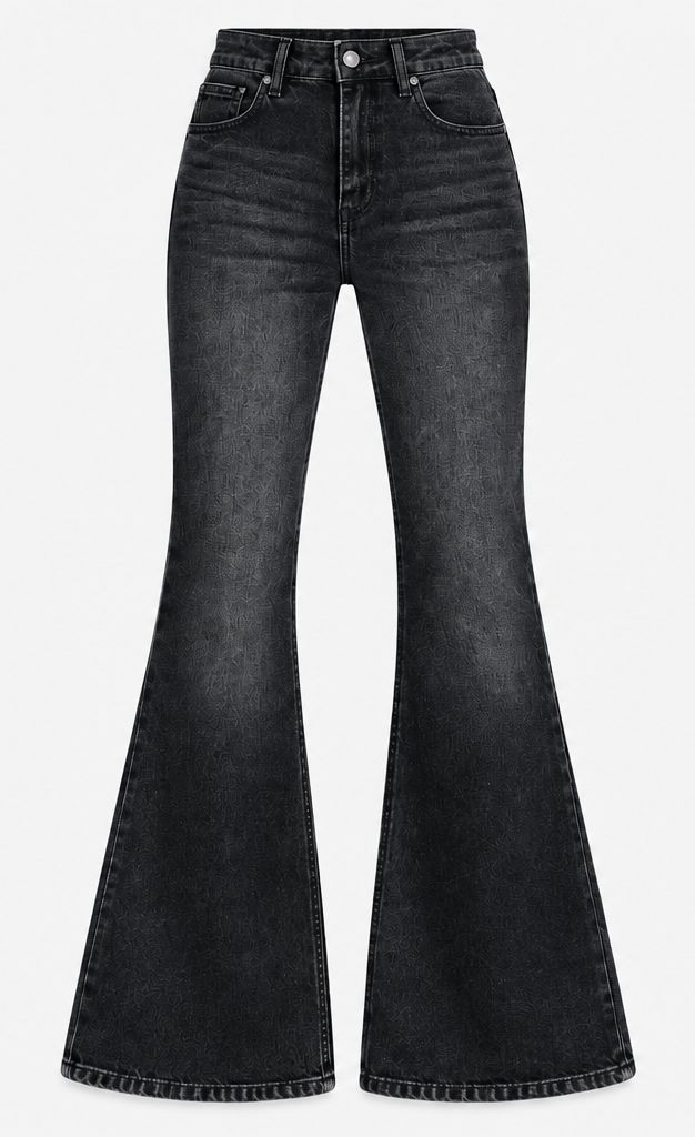THECMKORIGINALS Flare Illusion Heavyweight Flared Jeans