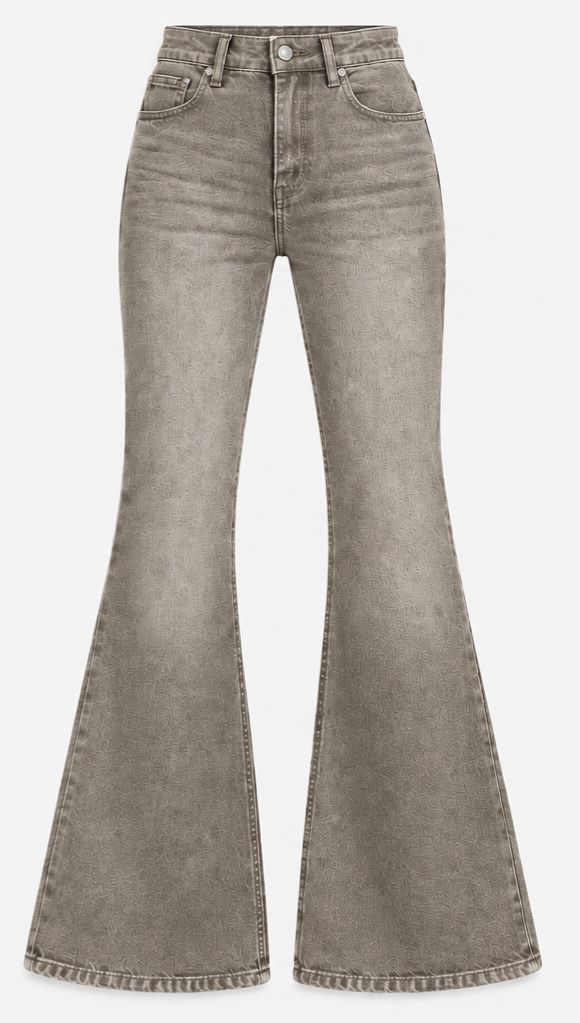 THECMKORIGINALS Flare Illusion Heavyweight Flared Jeans