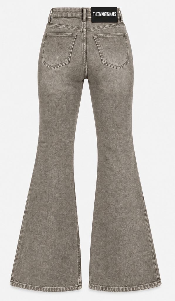 THECMKORIGINALS Flare Illusion Heavyweight Flared Jeans