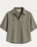 THECMKORIGINALS Utility Boxy Short-Sleeve Shirt