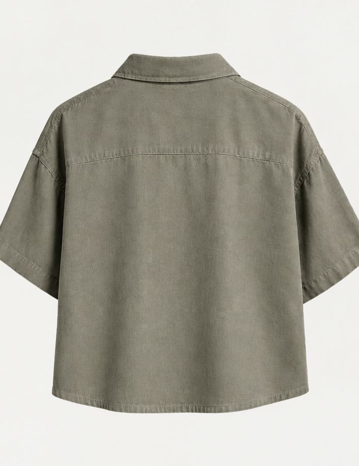 THECMKORIGINALS Utility Boxy Short-Sleeve Shirt