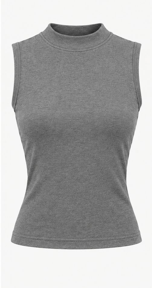 THECMKORIGINALS Void Mock — Essential Mock Neck Sleeveless Top