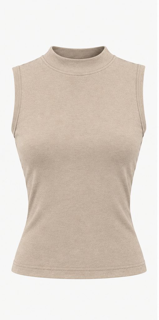 THECMKORIGINALS Void Mock — Essential Mock Neck Sleeveless Top