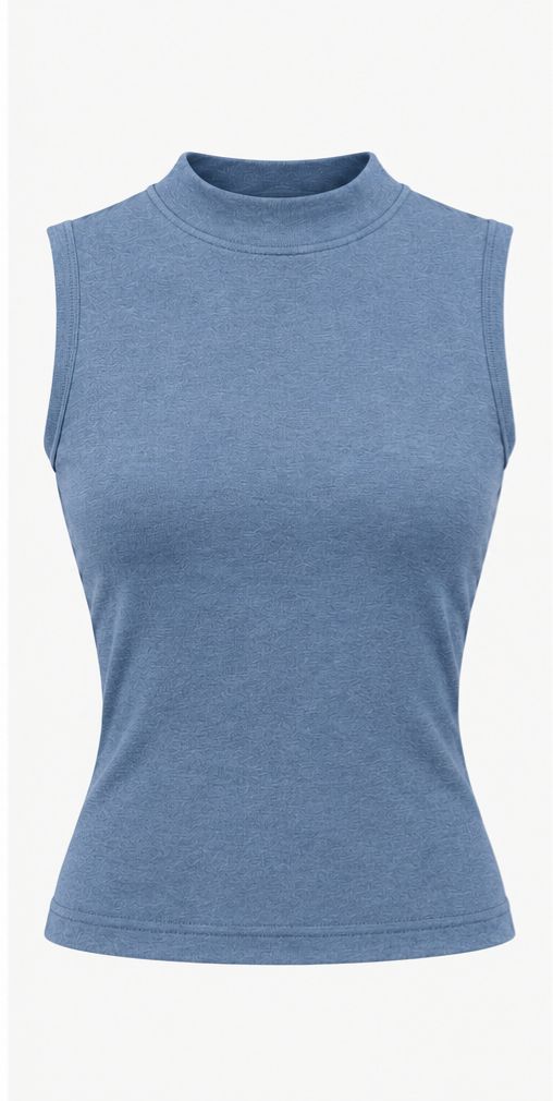 THECMKORIGINALS Void Mock — Essential Mock Neck Sleeveless Top