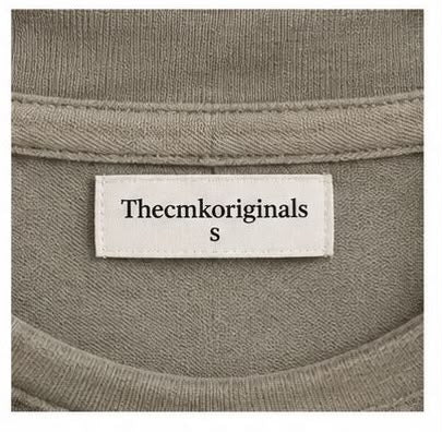 THECMKORIGINALS Short-Sleeve French Terry Zip Hoodie