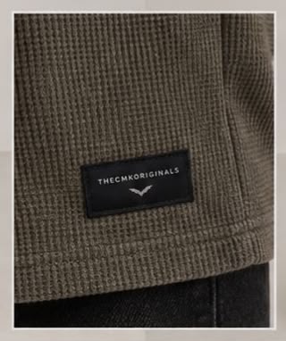 THECMKORIGINALS Lineage Long-Sleeve Waffle Henley